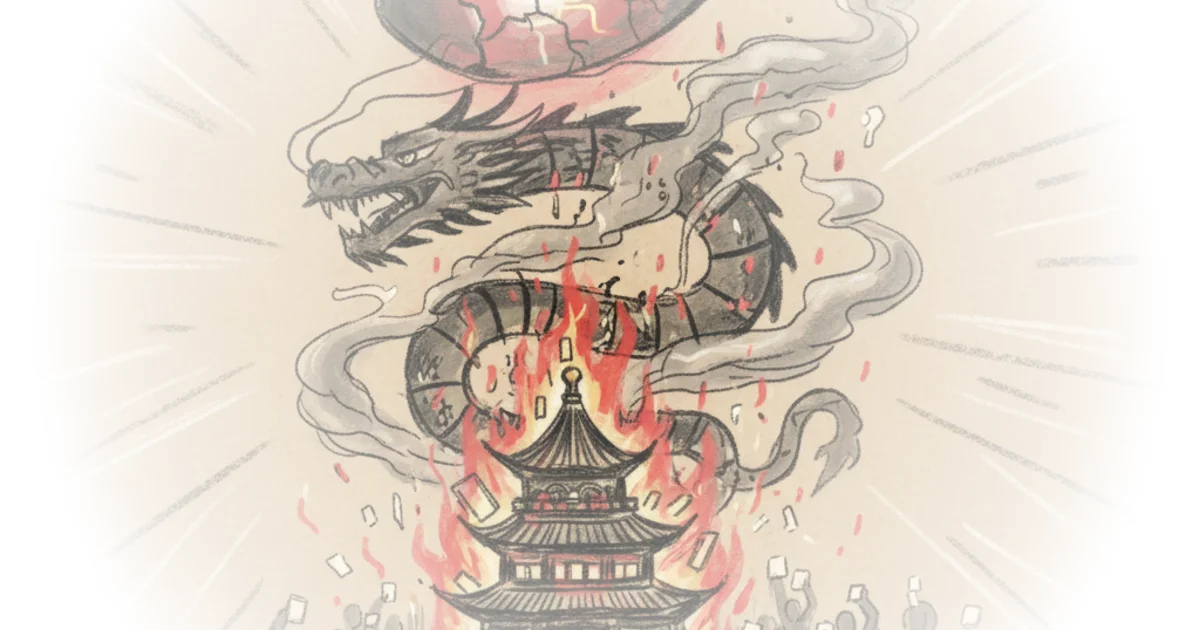 Everything in China will burn