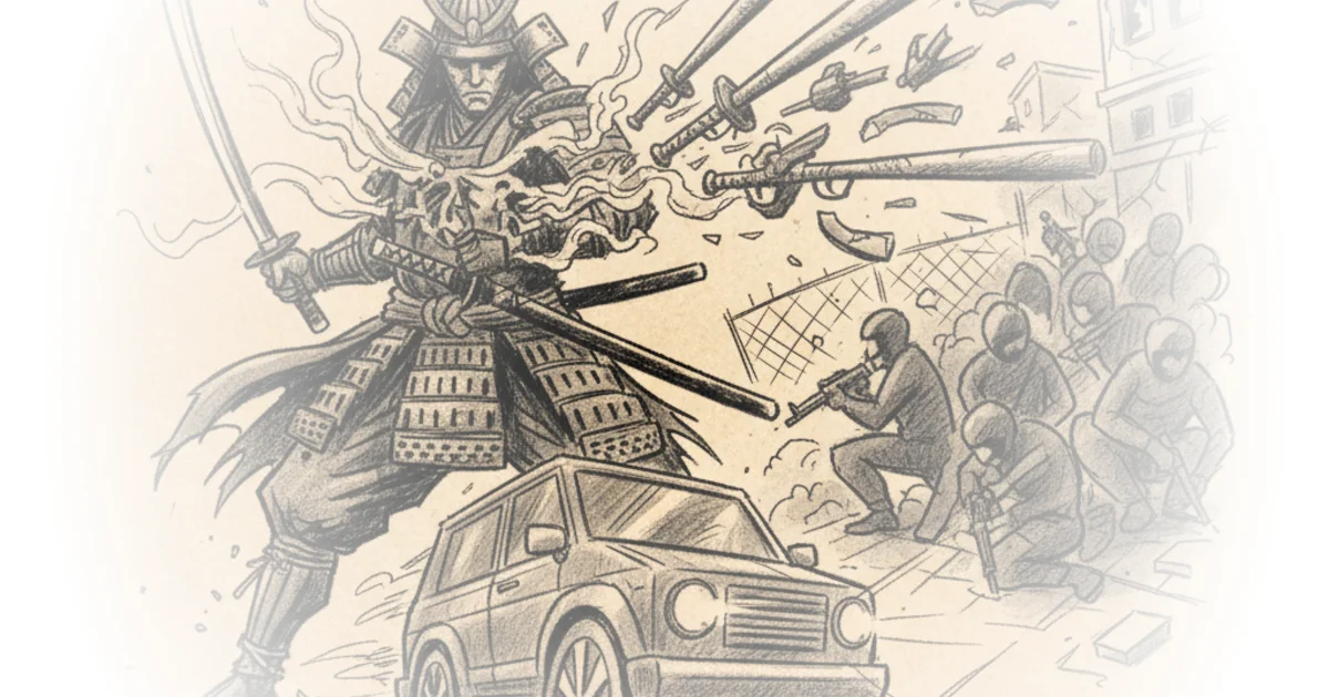 Samurai vs. Squatters: On the street with the hired swords reclaiming California property owners'…