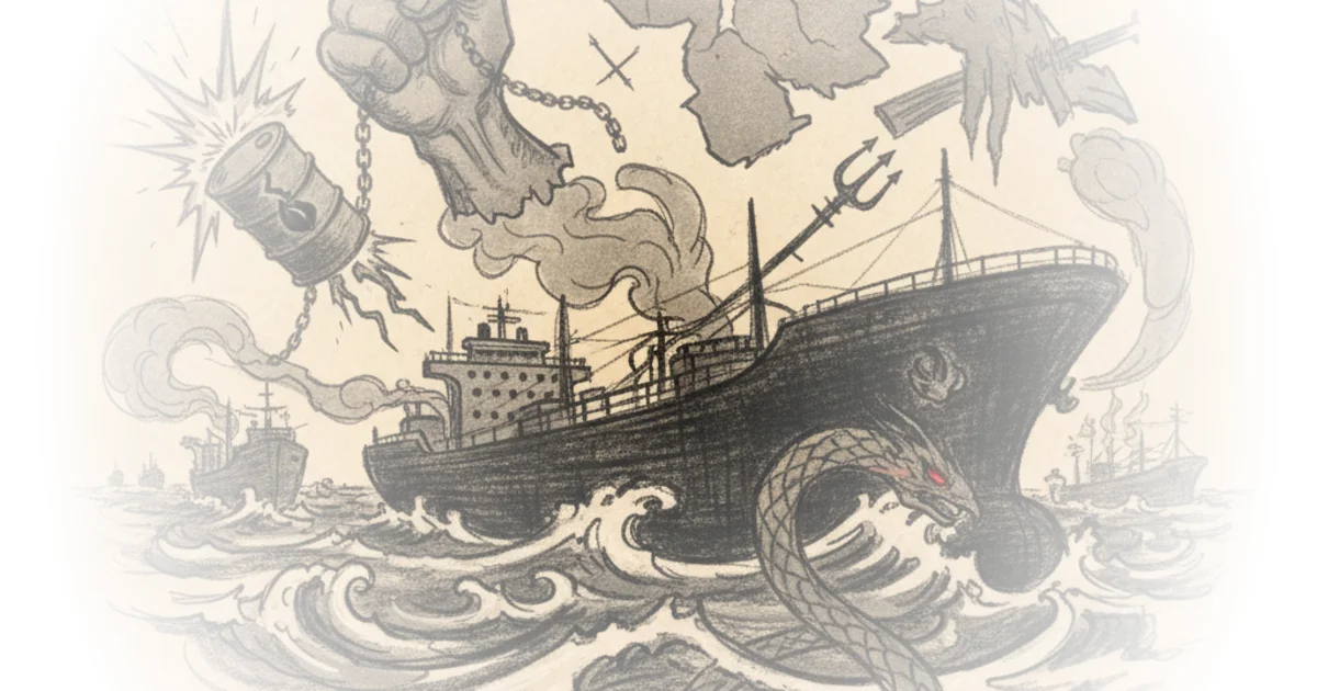 The tanker war & shadow fleet - u.s. Ship seizures, Ukrainian attacks & Russia's gambit
