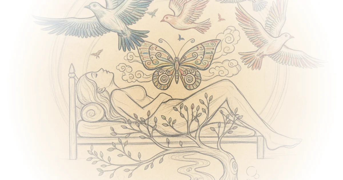 Drawing zhuangzi with colored pencils