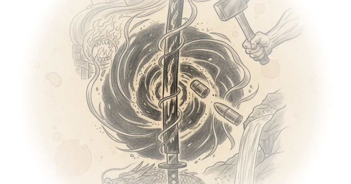 How Japanese masters turn sand into swords