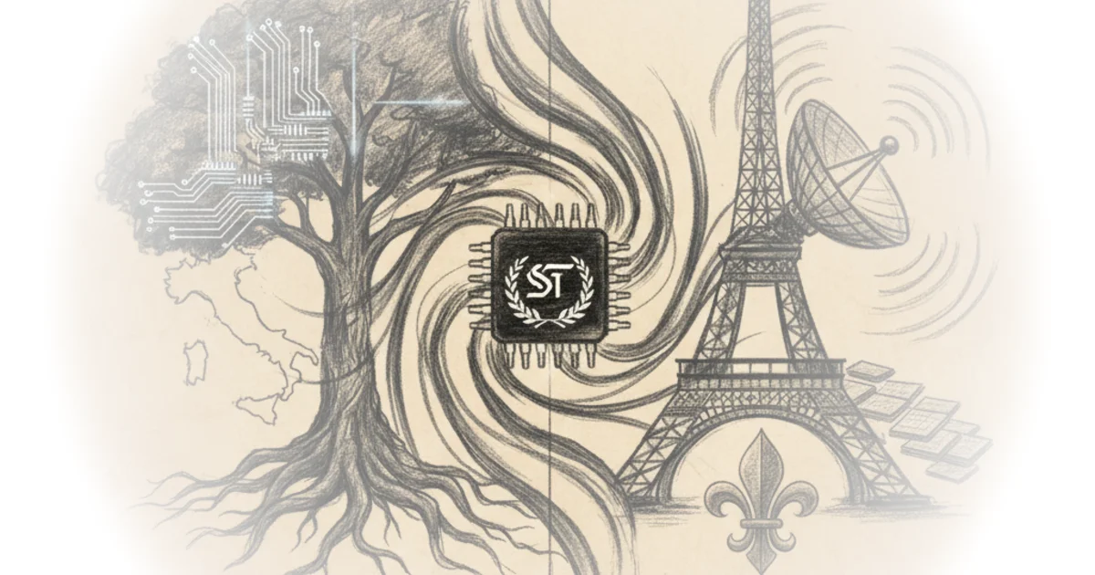 The creation of stmicroelectronics