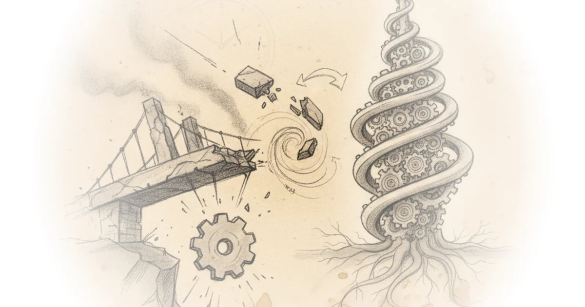 The difference between "today's task" and "accretive work"