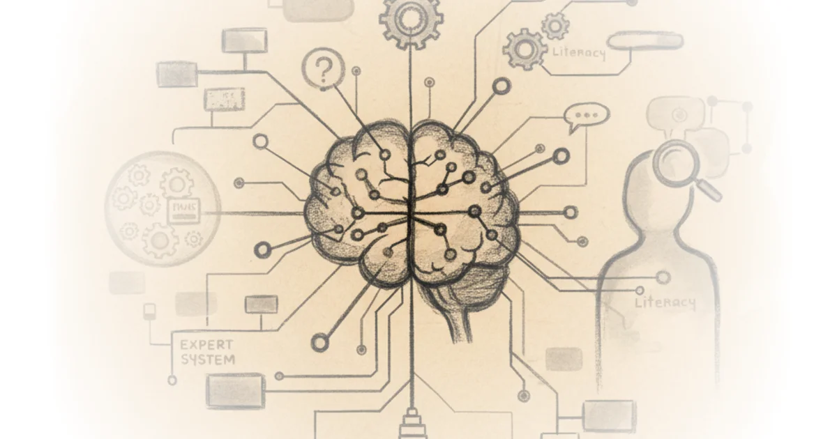 AI literacy - lecture 4.1: Expert systems