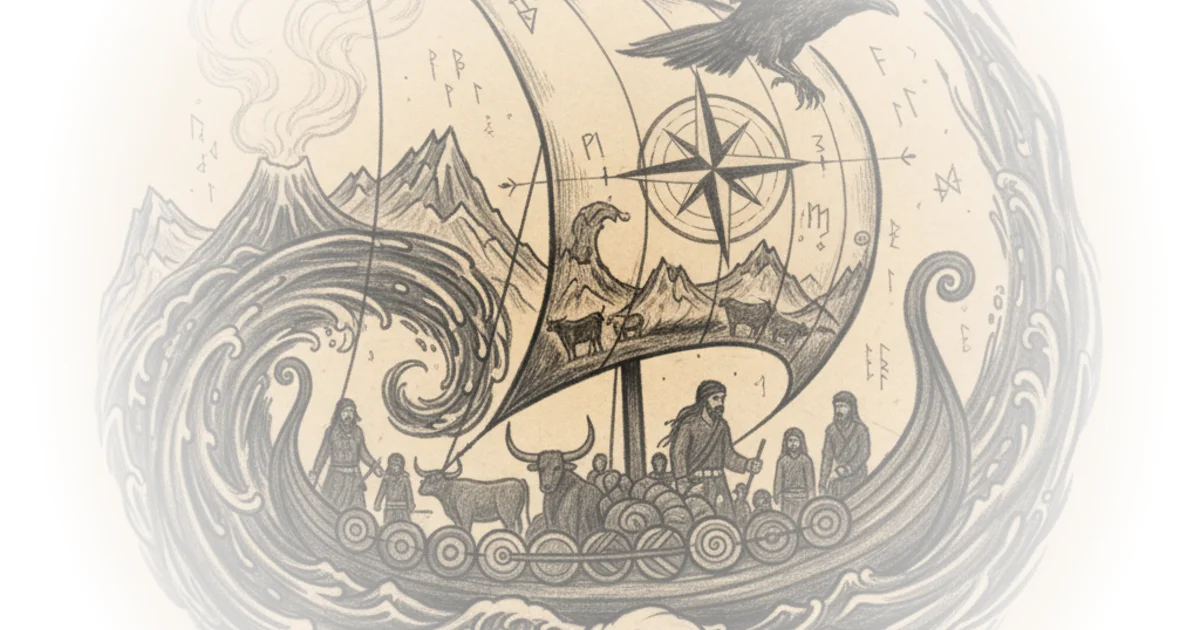 Historian explores famous viking sites in iceland