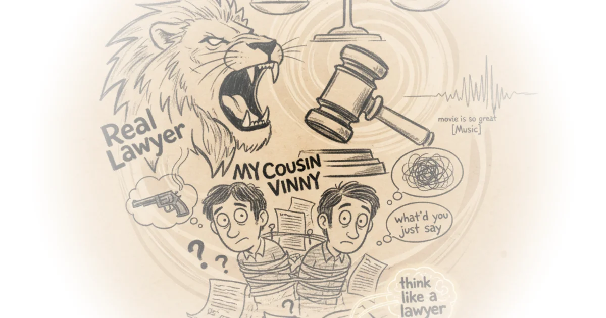 Real lawyer reacts to my cousin vinny