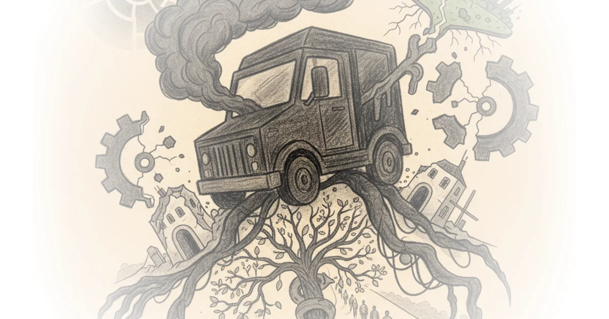 These stupid trucks are literally killing US