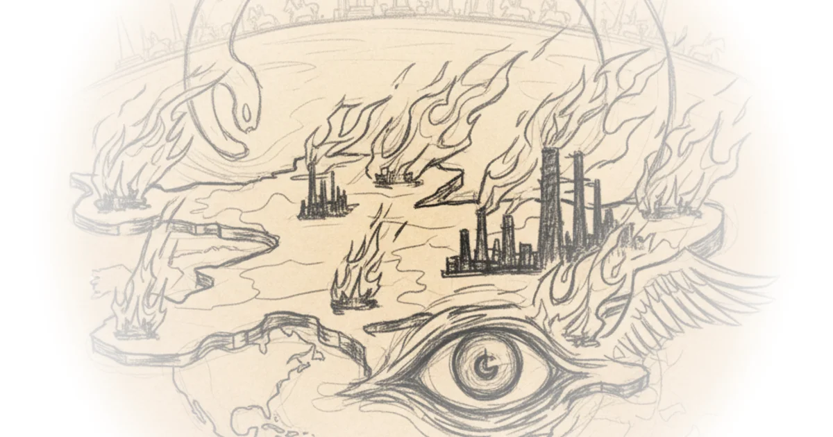Russia helplessly watches its refineries burn