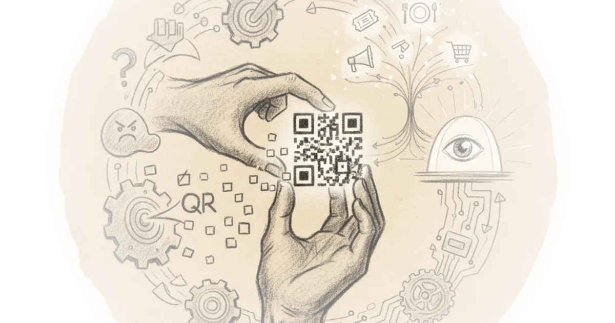 I built a qr code with my bare hands to see how it works
