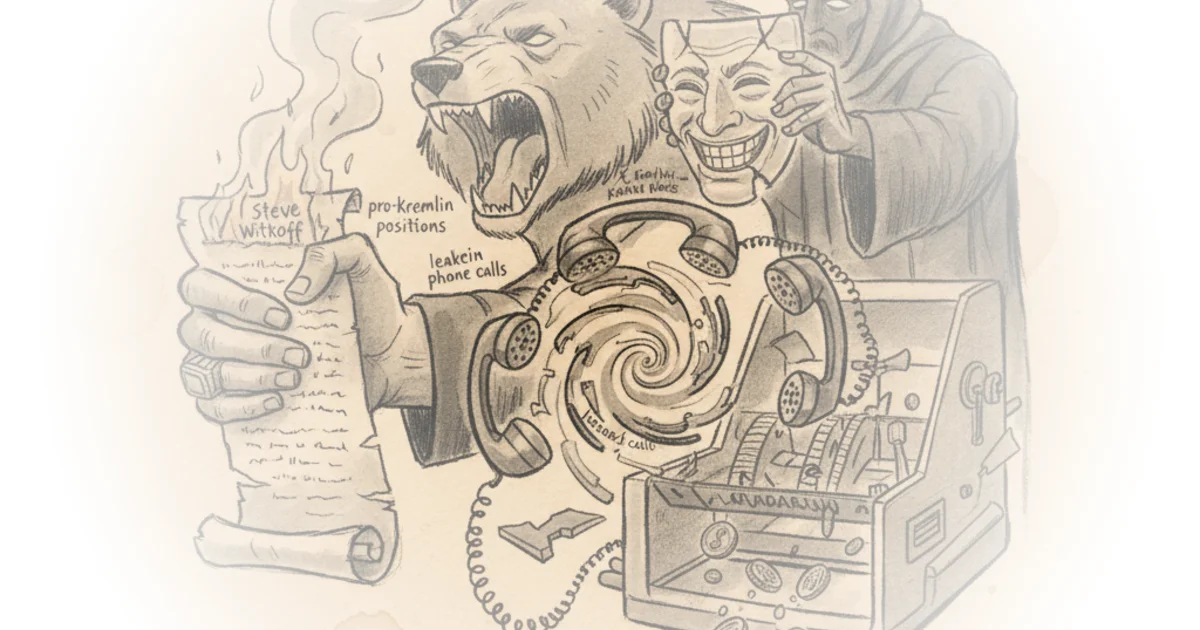 Leaked phone calls throw scrutiny on witkoff’s pro-Kremlin positions (updated)