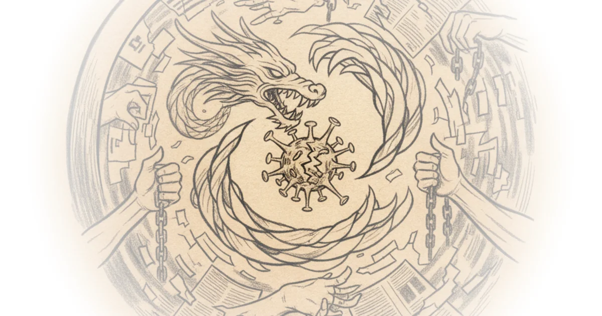 Live: How China shaped the coronavirus narrative