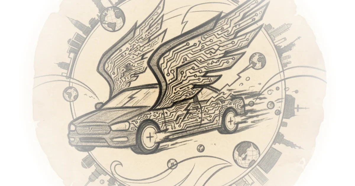 Batteries in bodywork. Extending the range of cars and planes