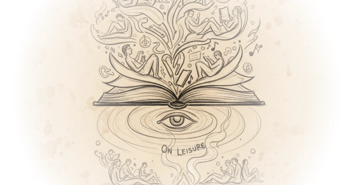 The humane arts: On leisure
