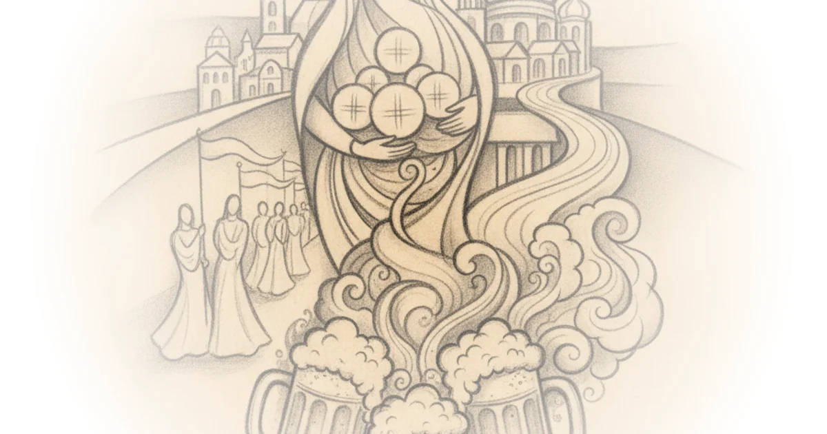Corpus christi, ‘come una madre’, and real beer