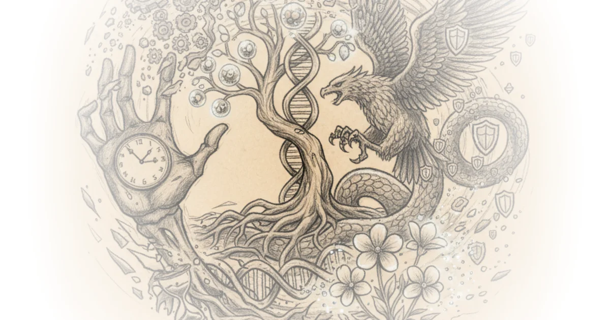 Evolution designed US to die fast; we can change that — jacob kimmel