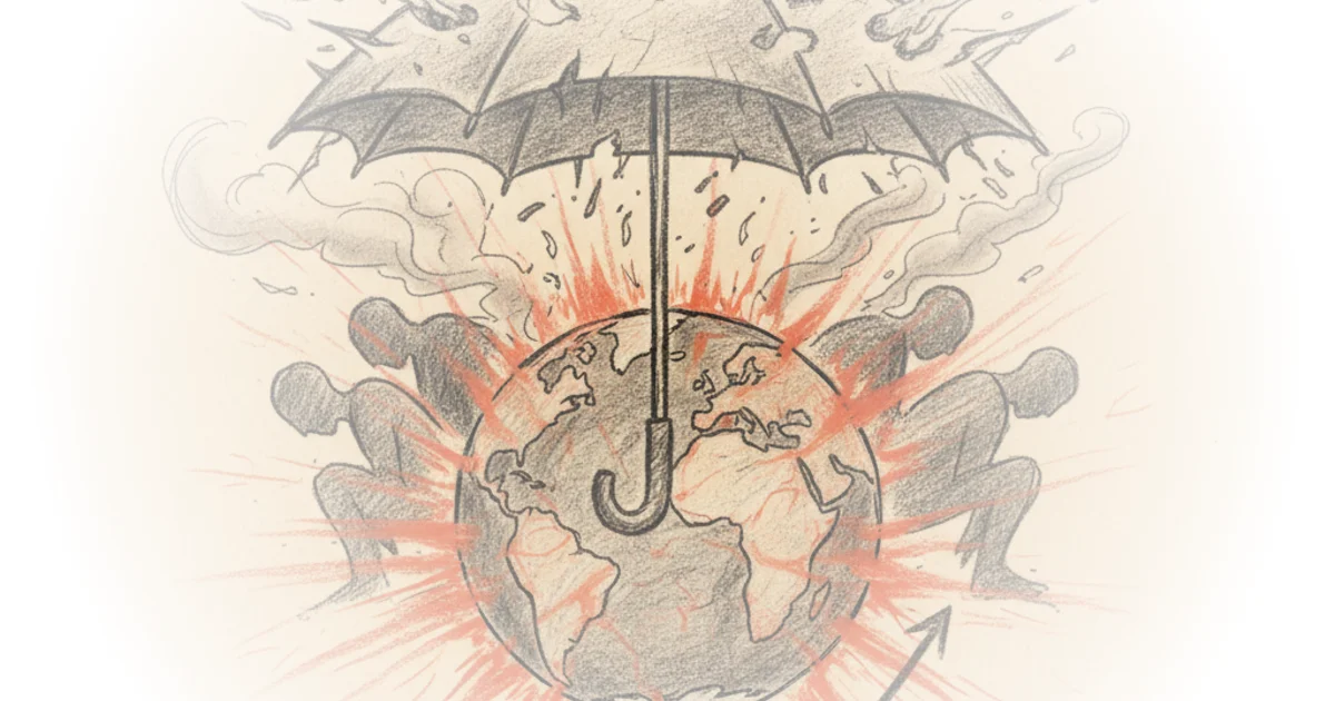 We just lost earth’s “parasol” – and warming is about to accelerate