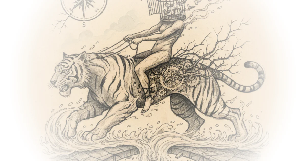 The administration's tiger-riding predicament