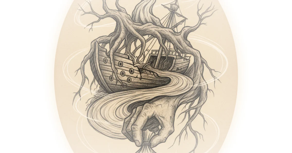 Material roots, the end of hegemony, the suppression of finance by nature