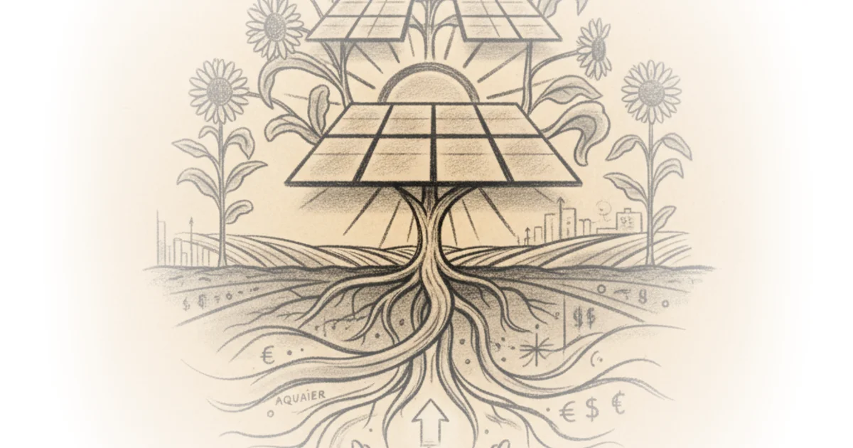 Agrivoltaics.  An economic lifeline for American farmers?