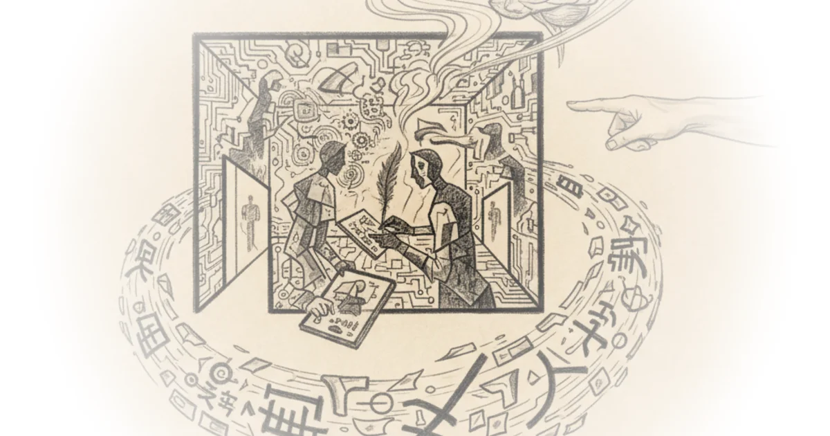 The famous Chinese room thought experiment  - john searle