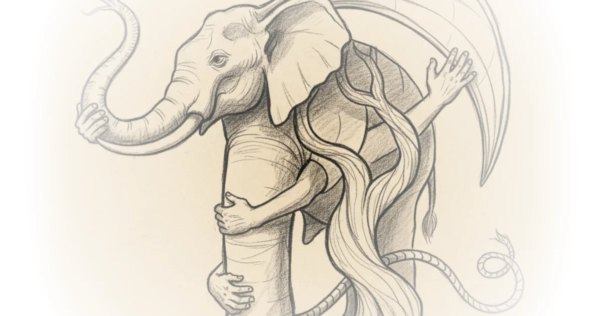 Blind men and the elephant: The story of cybersecurity