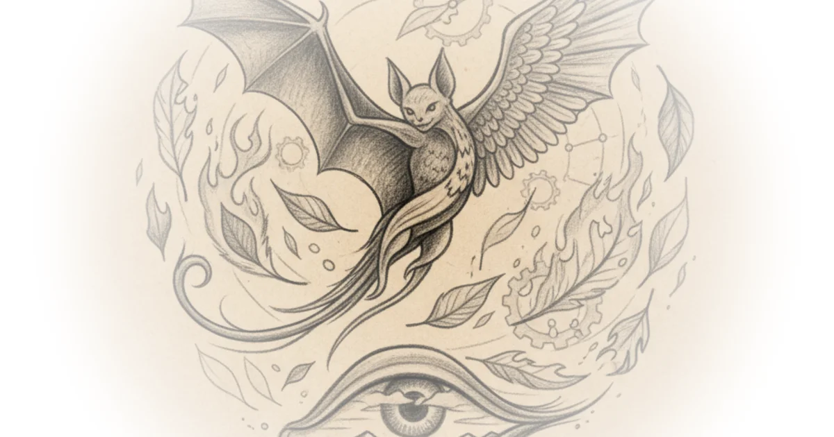 A bat that passes for a bird at one time