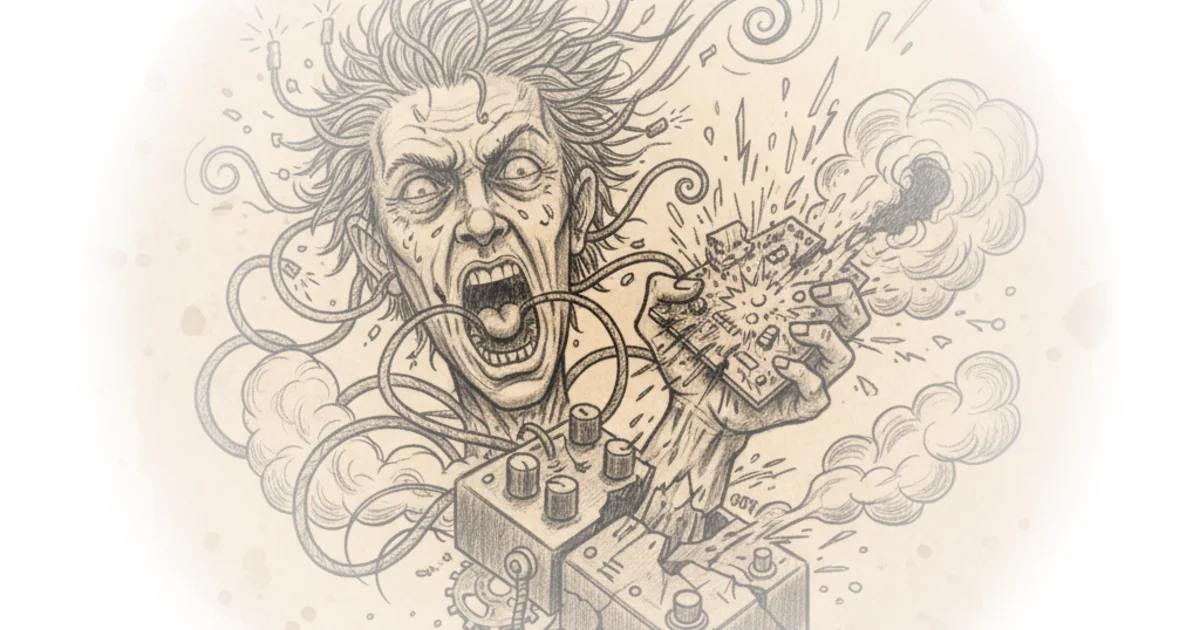 Nightmare fuzz face kit doesn’t end well - short circuit  episode: 17