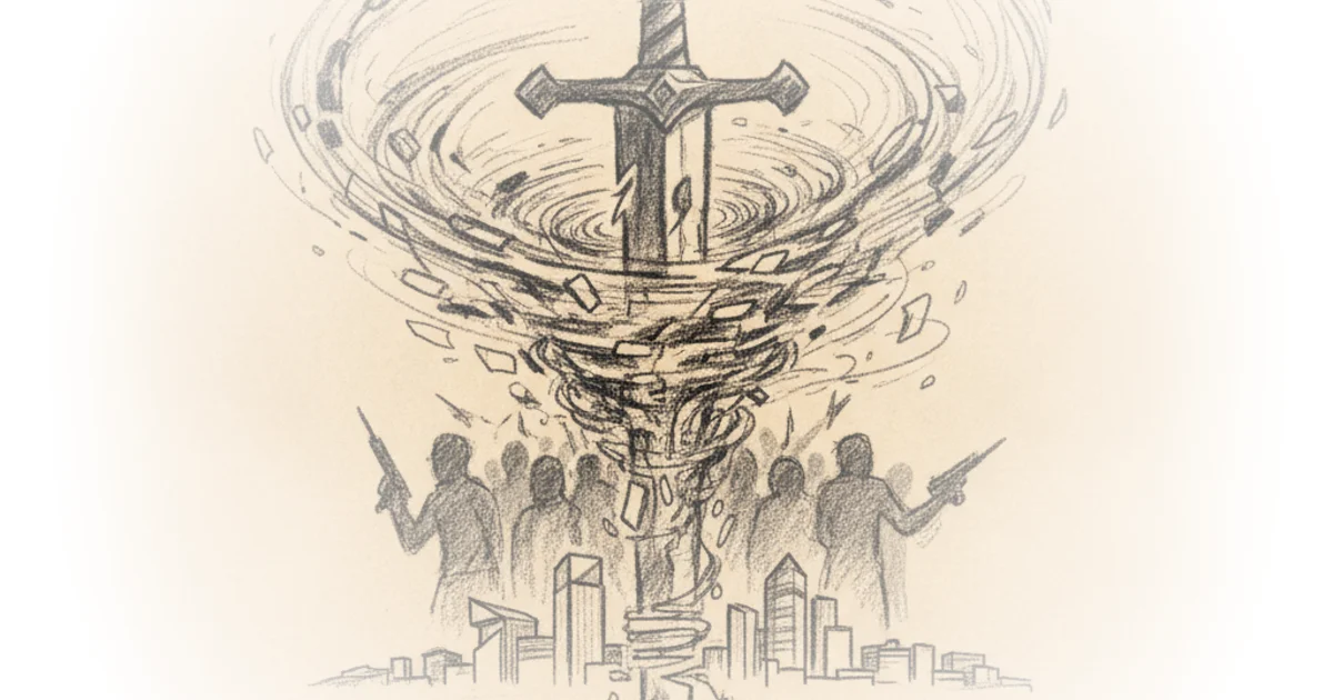 "Bring swords": The viral riot that didn't happen