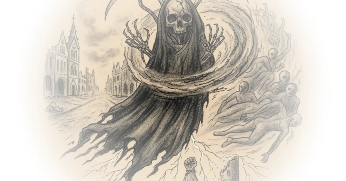 Was medieval society ruined by the black death?