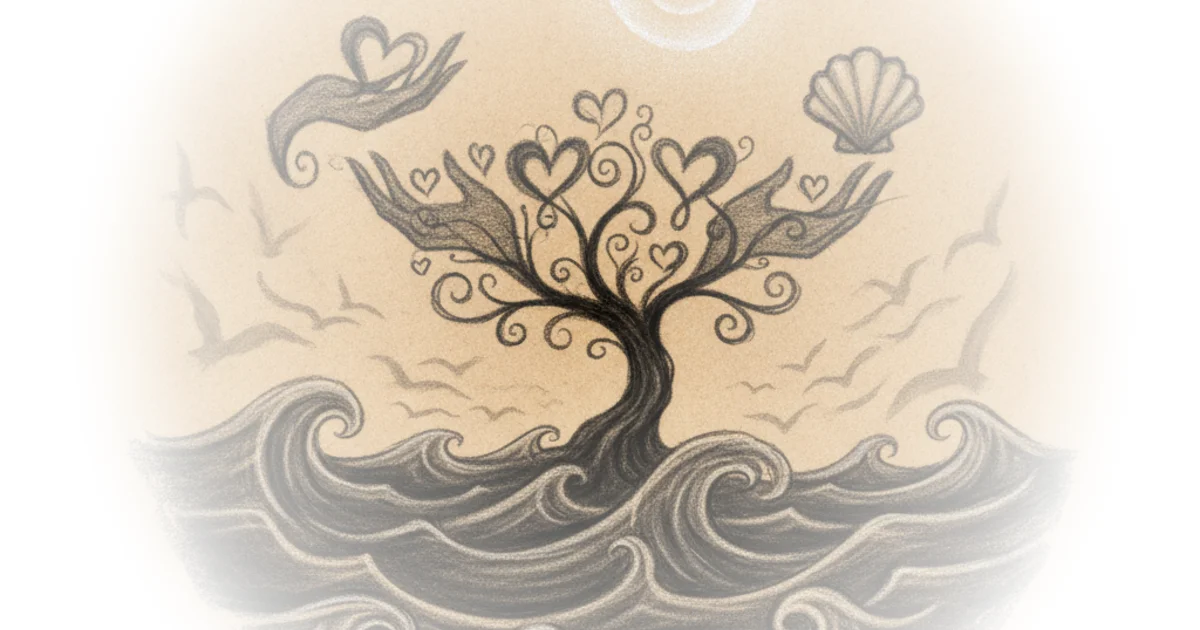 In which i visit the seashore in the dark and have a few thoughts about love