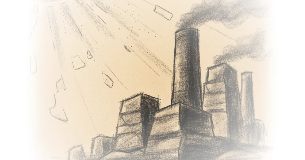 Solar scattered, coal still standing
