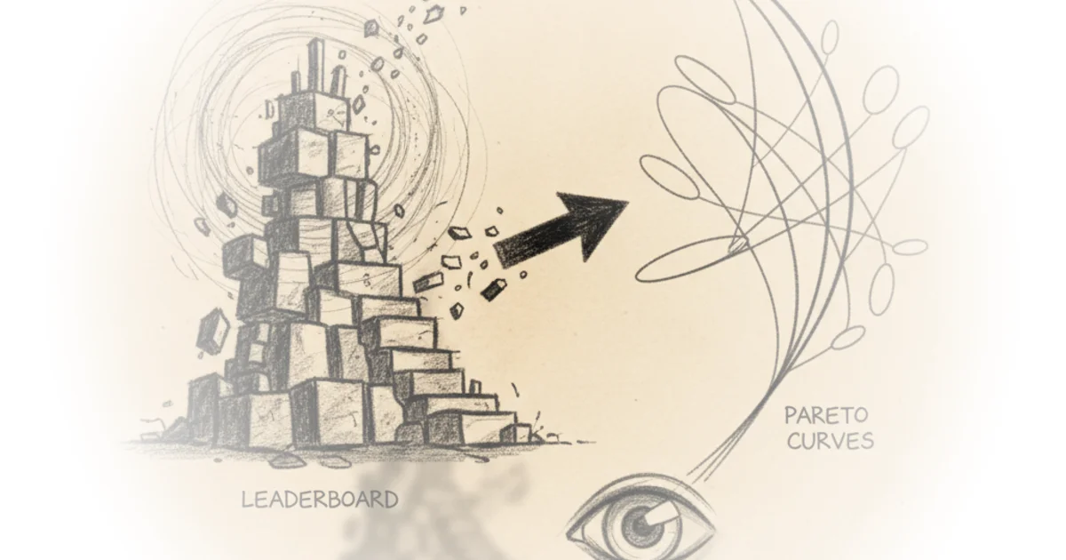 AI leaderboards are no longer useful. It's time to switch to pareto curves