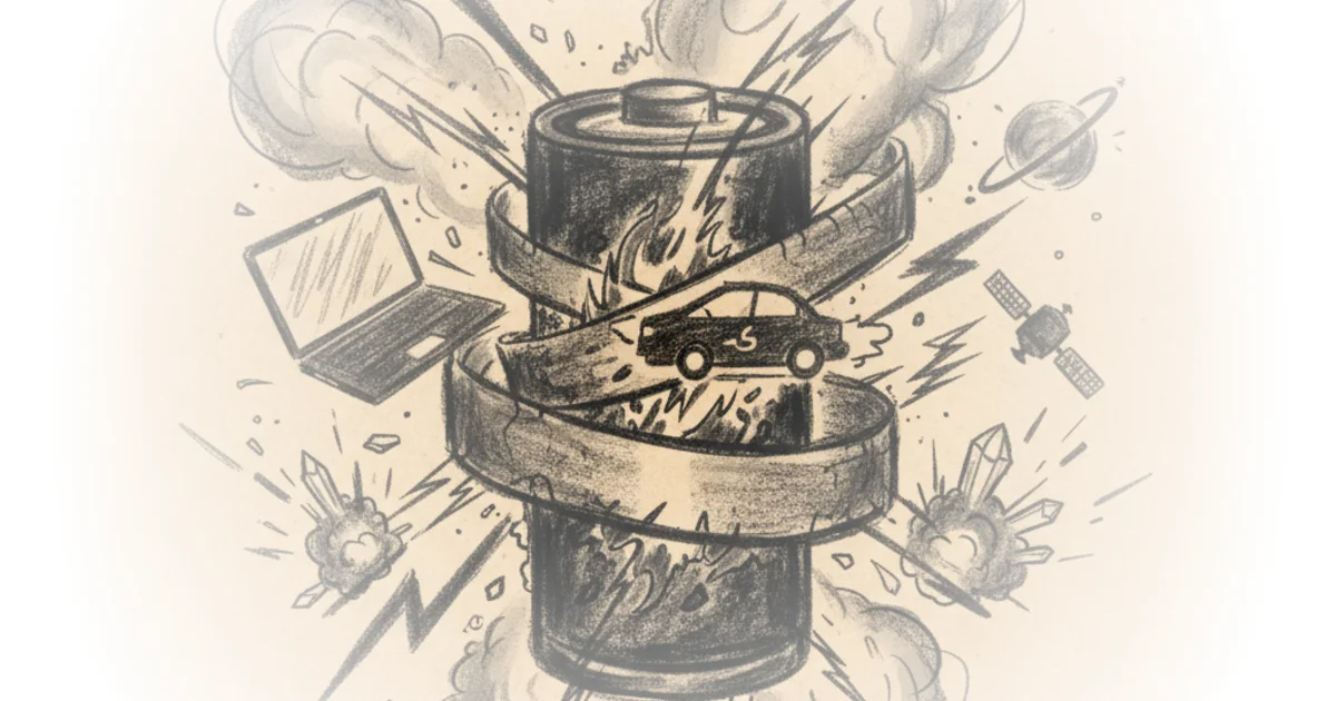 The perfect battery material is dangerous
