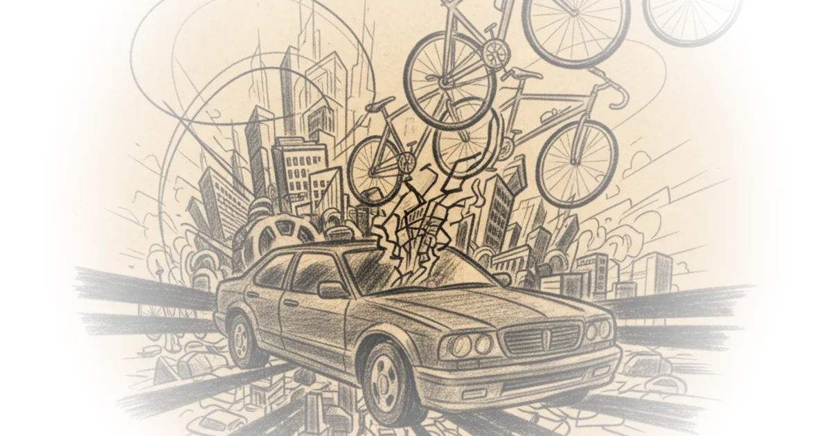 This is why cycling is dangerous in America