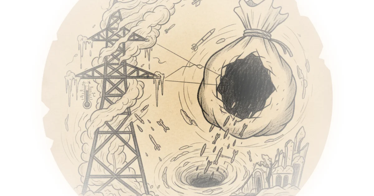 Ukraine’s energy blackout vs Russia’s budgetary blackout