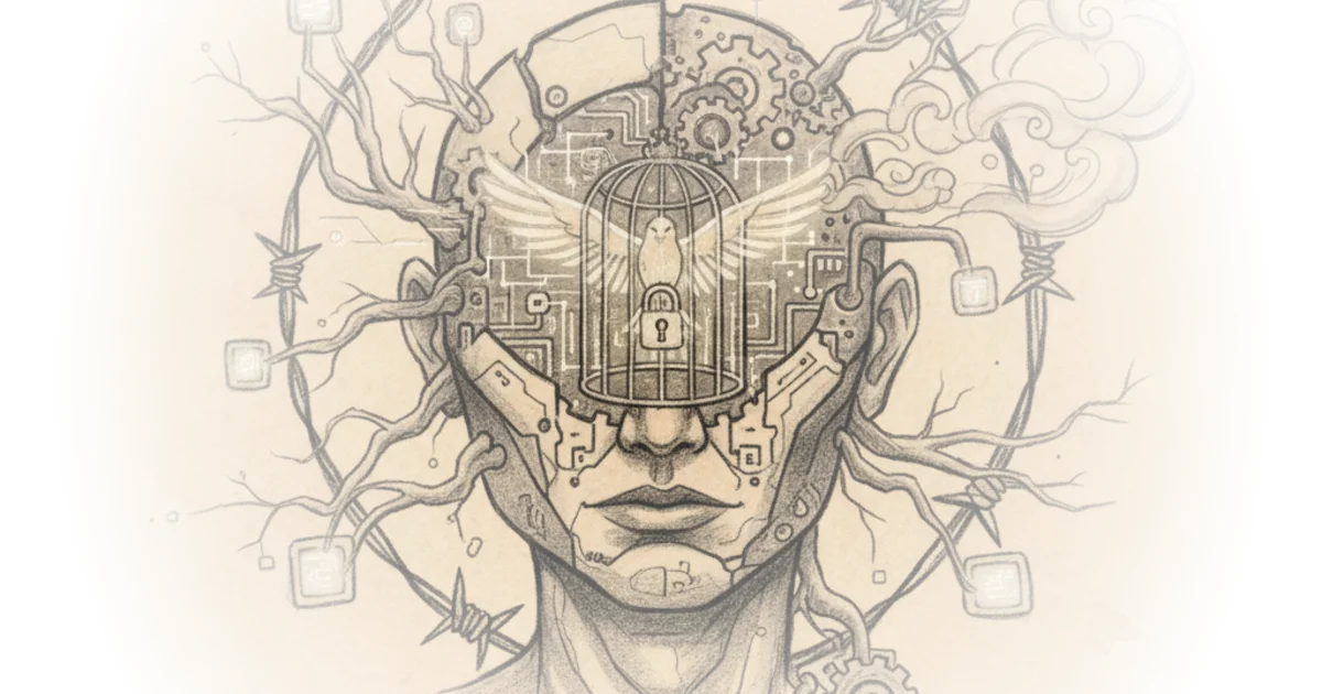 The enclosure of the human psyche