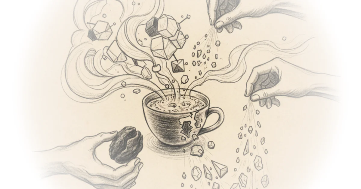 The creation of instant coffee