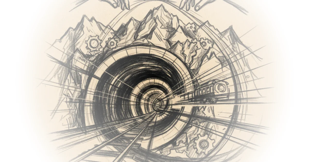 The $29bn megaproject in the heart of a mountain