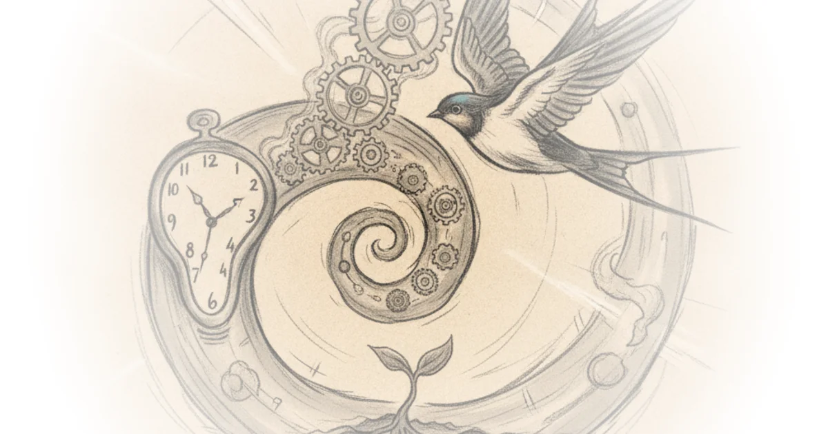 Time, movement, change: The engine of flash