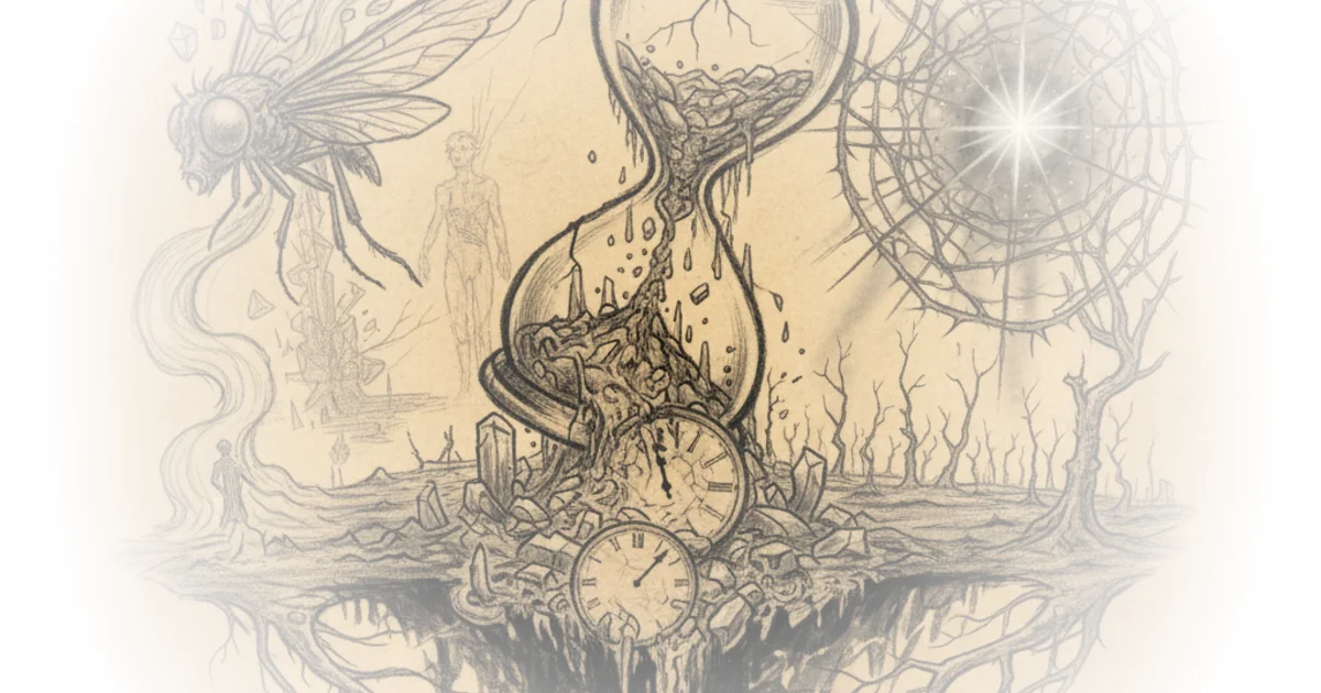 Three forms of the end of the world