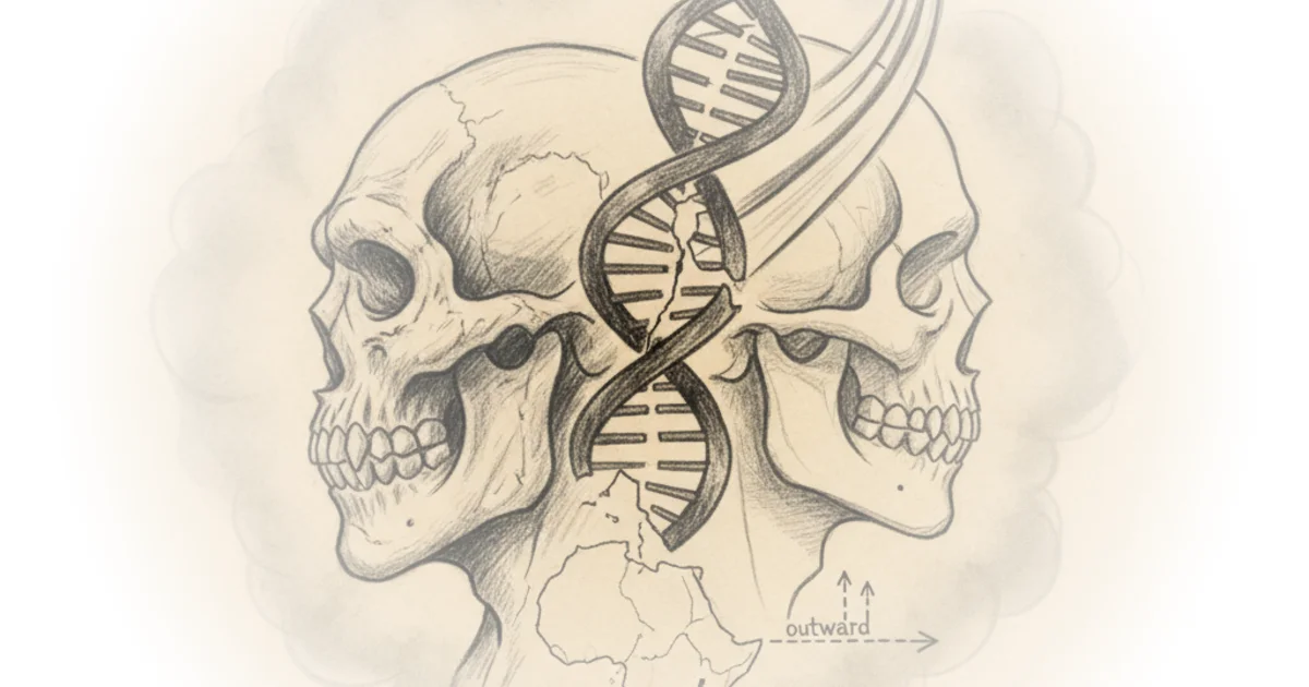 Does neanderthal dna put a ceiling on out of Africa?